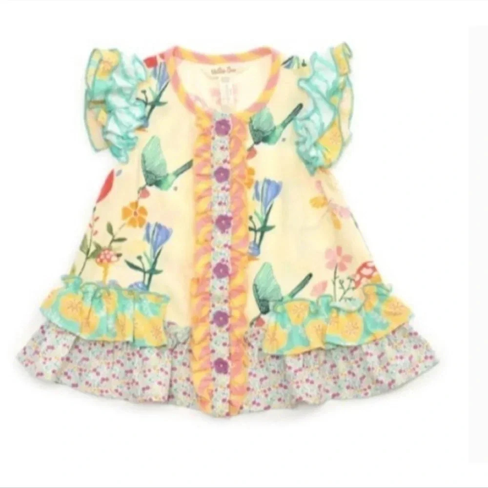 Matilda Jane Dancing Away Garden Top Size 18-24 M